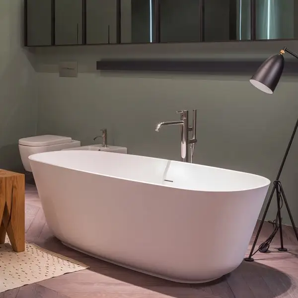 Baìas овальная ванна in Cristalplant - Antonio Lupi