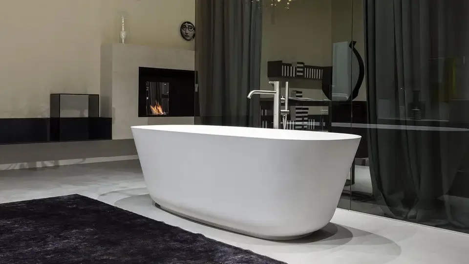 Ago овальная ванна in Cristalplant - antoniolupi