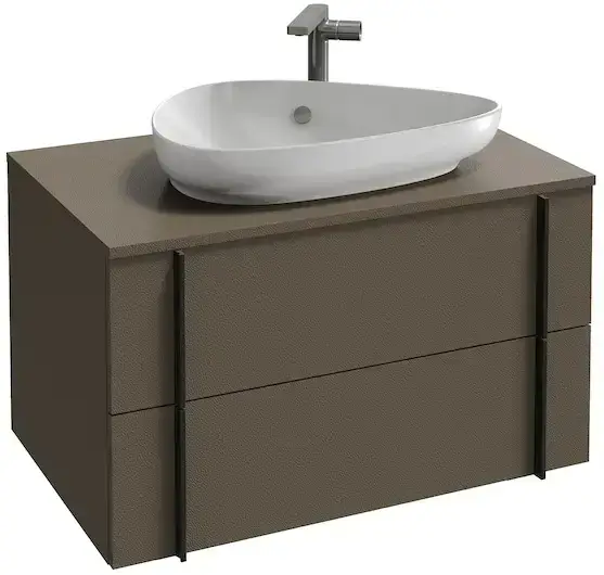 тумба под раковину 80 cm, 2 drawers, EB3039.