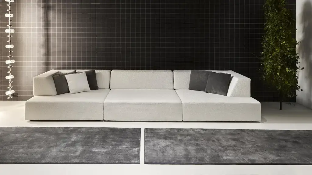 Диван Teorema модульный, современный квадратный дизайн – Antonio Lupi