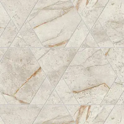 Керамогранит TRIANGLE White Everest miniposato